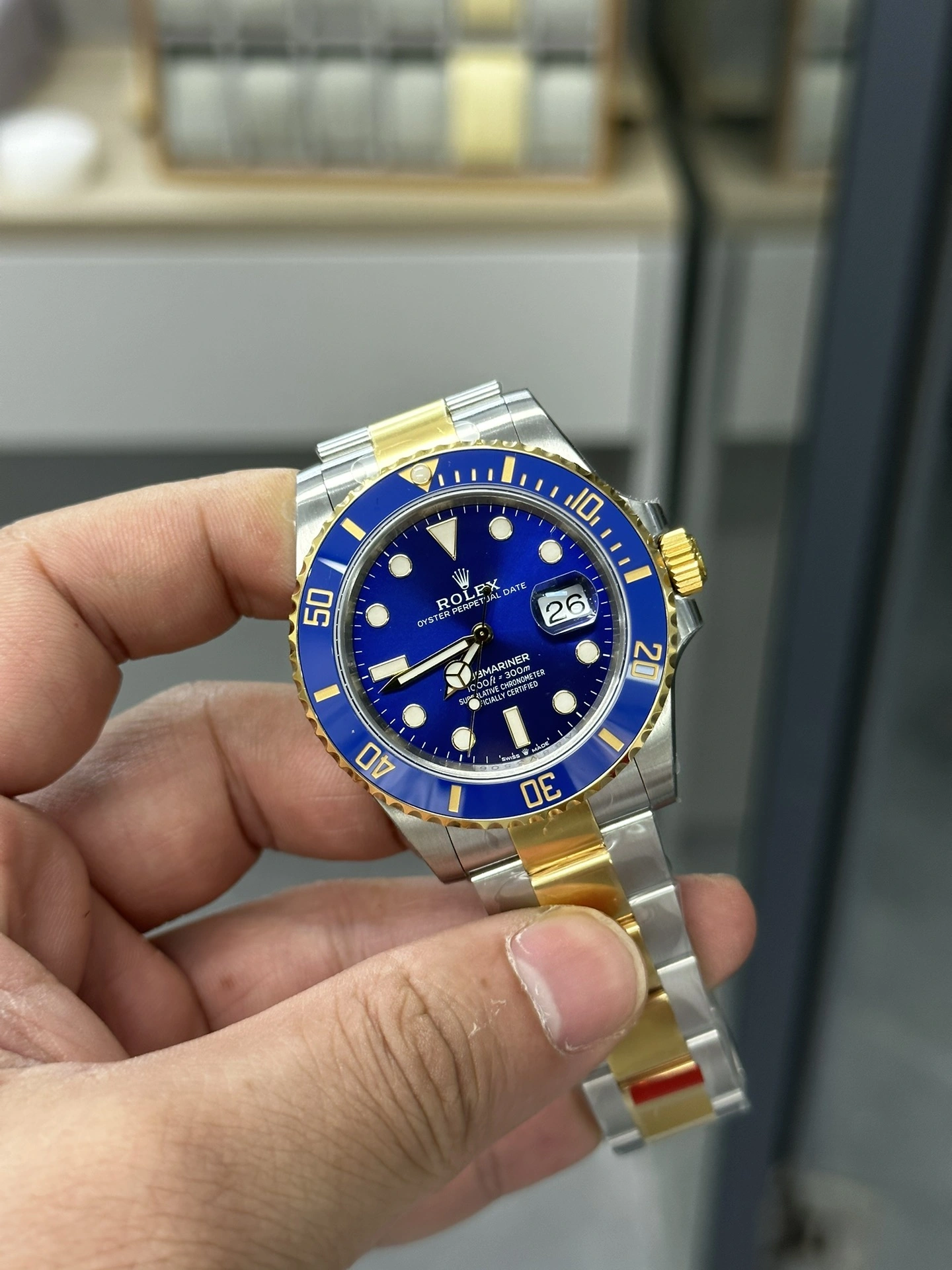 GoAnywhere CBD Factory Rolex Submariner 41mm Two-Tone “Bluesy” (126613LB) 1:1 Super Clone – DD3235 Movement 197