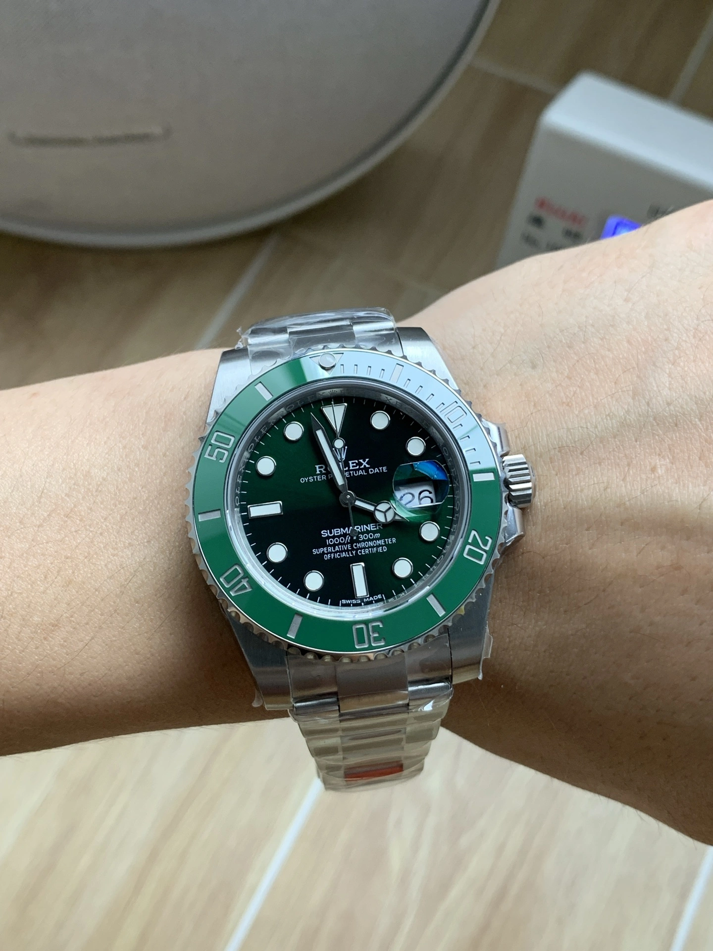 CBD Factory Rolex Submariner Date “Hulk” Green 40mm (116610LV) 1:1 Super Clone – DD3135 Movement RelaxedFit 189