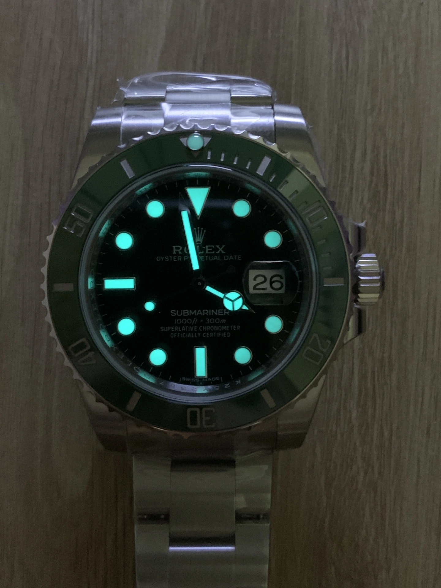 CBD Factory Rolex Submariner Date “Hulk” Green 40mm (116610LV) 1:1 Super Clone – DD3135 Movement RelaxedFit 189