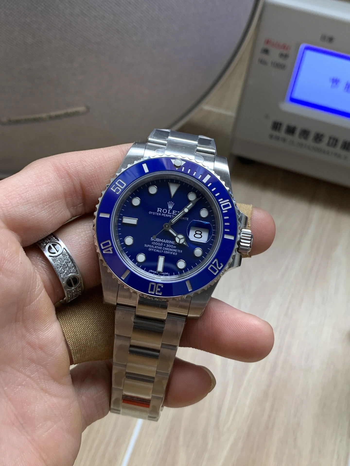 AllSeason CBD Factory Rolex Submariner Date “Smurf” Blue 40mm (116619LB) 1:1 Super Clone – DD3135 Movement 192