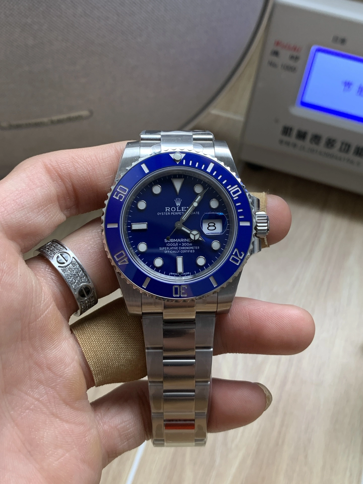 AllSeason CBD Factory Rolex Submariner Date “Smurf” Blue 40mm (116619LB) 1:1 Super Clone – DD3135 Movement 192