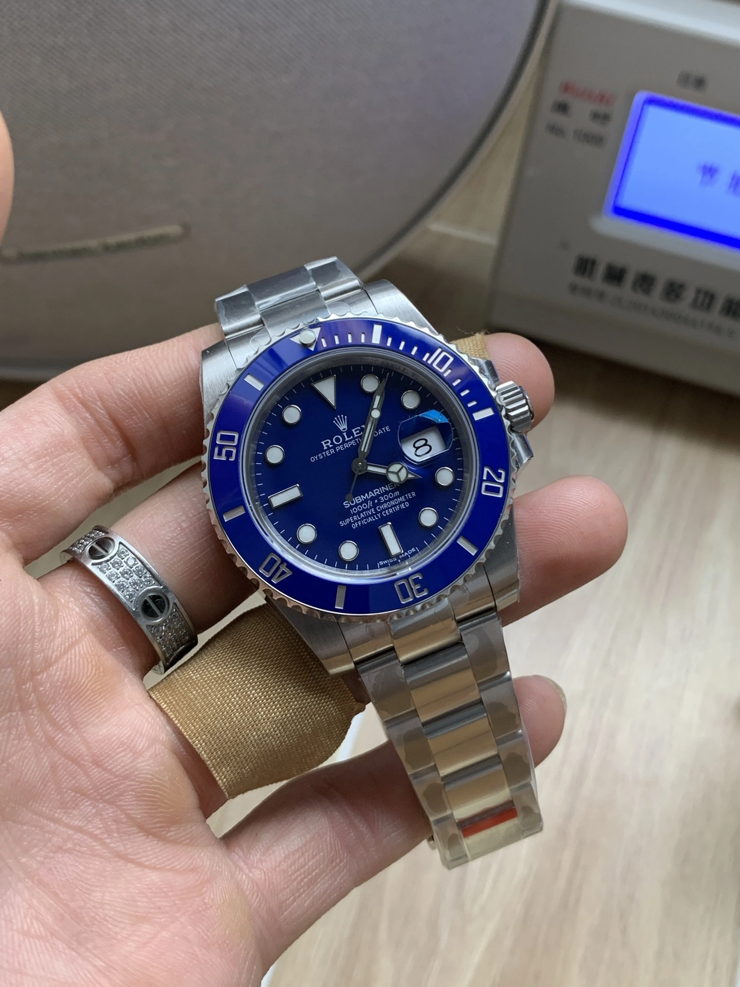 AllSeason CBD Factory Rolex Submariner Date “Smurf” Blue 40mm (116619LB) 1:1 Super Clone – DD3135 Movement 192