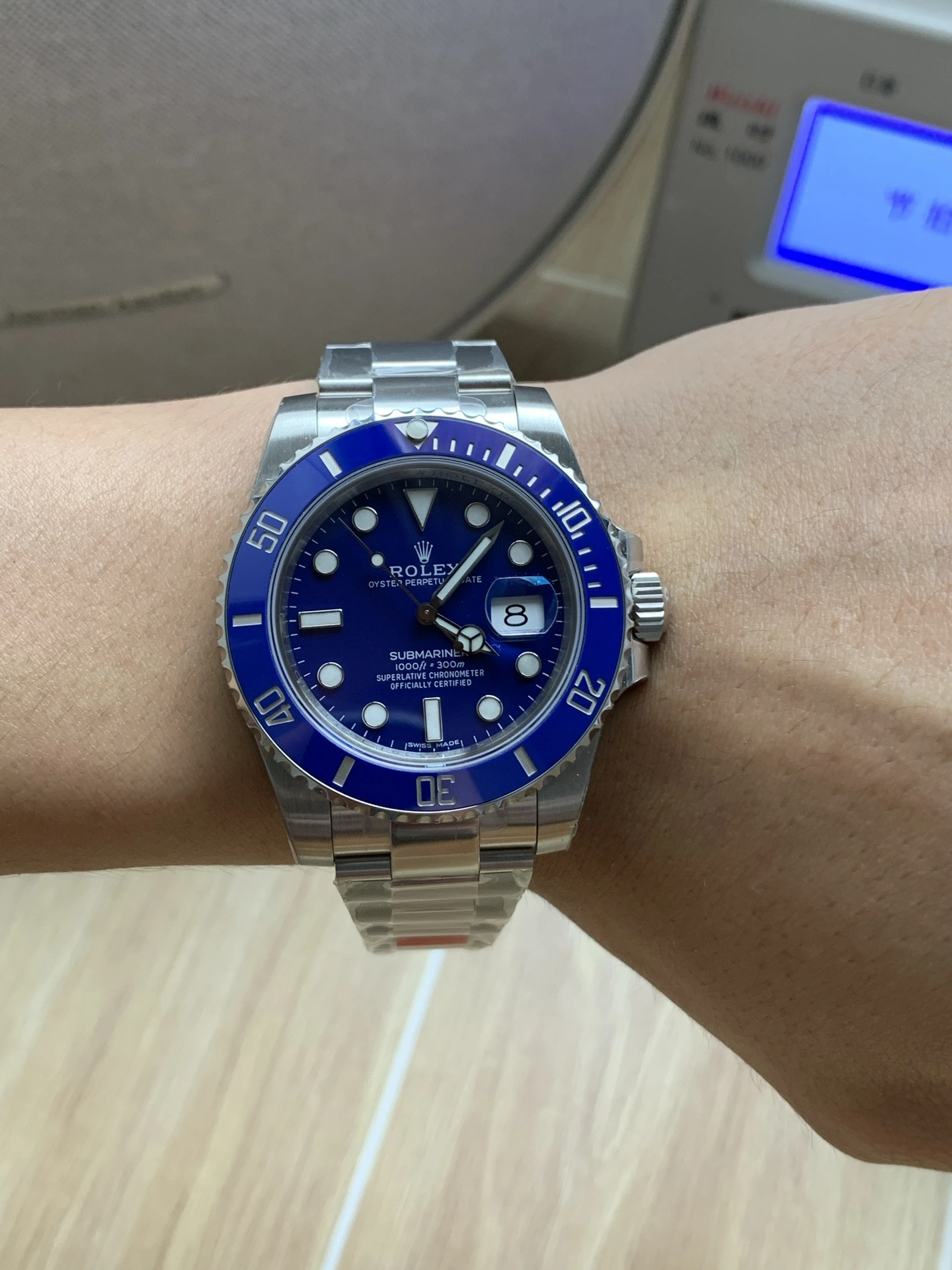 AllSeason CBD Factory Rolex Submariner Date “Smurf” Blue 40mm (116619LB) 1:1 Super Clone – DD3135 Movement 192