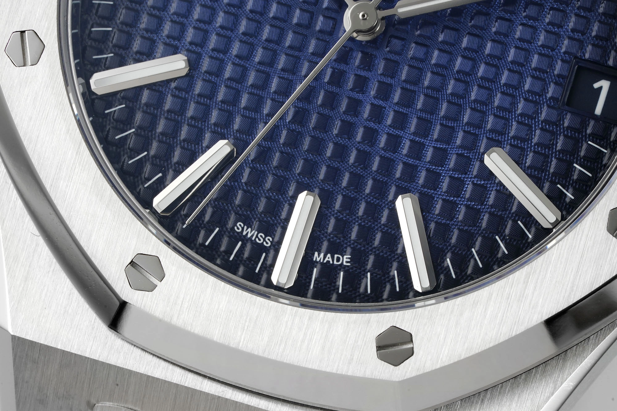 CBD Factory Audemars Piguet Royal Oak 41mm White Gold Smoked Blue Dial (15510BC) 1:1 Super Clone – DD4302 Movement Colorful 343