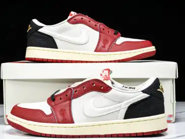 Trophy Room x Air Jordan 1 Low OG “Rookie Card: Home”  HV6157-100