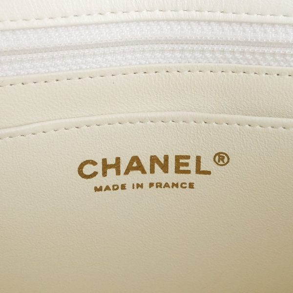 Classic Single Flap Mini Lambskin Leather Bag - Image 7