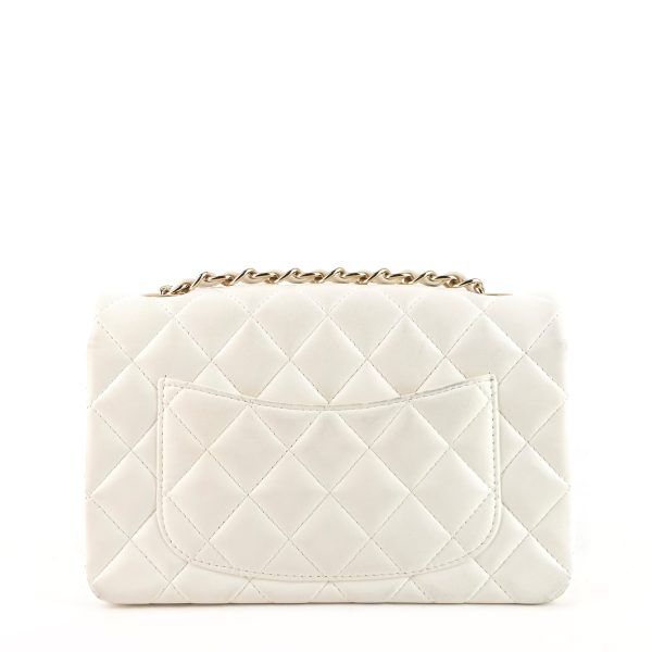 Classic Single Flap Mini Lambskin Leather Bag - Image 2