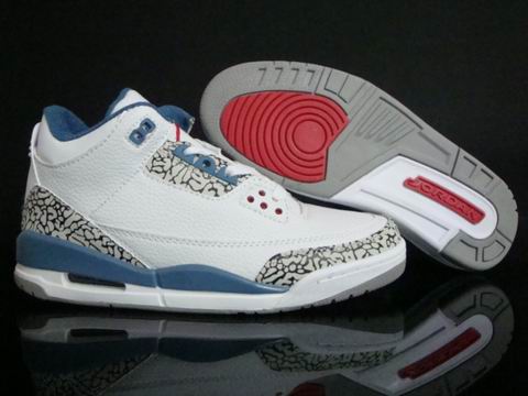 Air Jordan III (3) True Blue-001