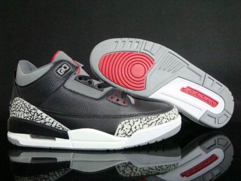 Air Jordan III (3) Black Cement-005