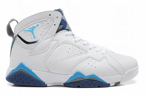 Jordan VII (7) White/French Blue-015