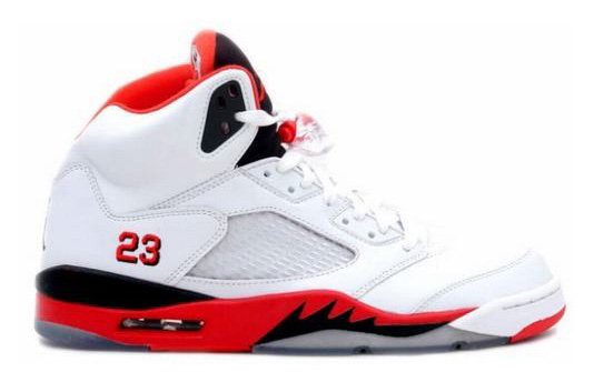 Retro Air Jordan V(5) Fire Red-101