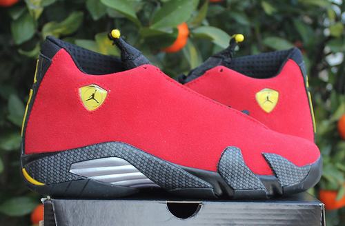 Air Jordan XIV(14) Anti fur Red Black-010