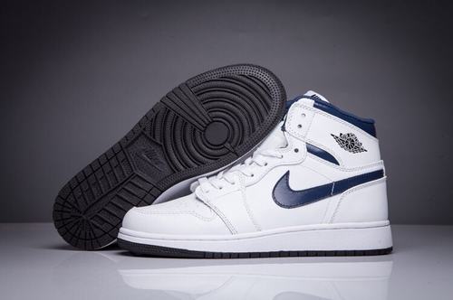 Jordan I(1) Metallic Navy Women-013