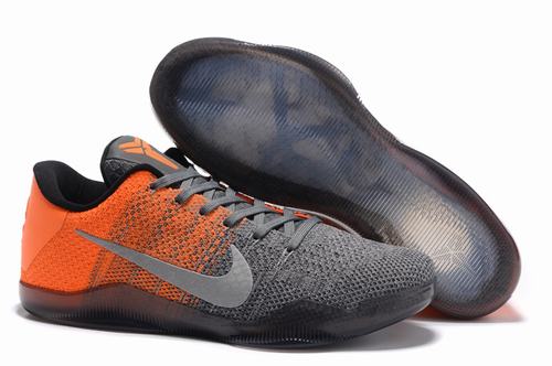 Kobe 11 Elite Low Grey Orange-006