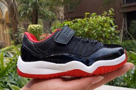 Air Jordan XI(11) Bred Kids Low-027