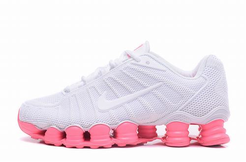 Shox TLX Women White Pink-001