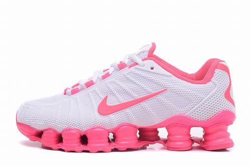 Shox TLX White Pink Women-006