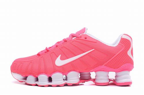 Shox TLX Pink White Women-005
