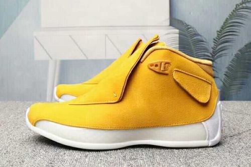 Air Jordan XVIII(18) Yellow White-010
