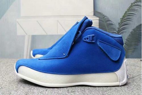 Air Jordan XVIII(18) Blue White-007