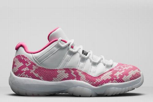Air Jordan 11 Low Pink Snakeskin
