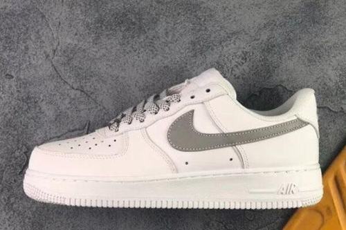 Air Force One '07 Low White Grey Women-010