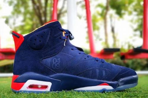 Air Jordan VI(6) 2019 Blue Red-172