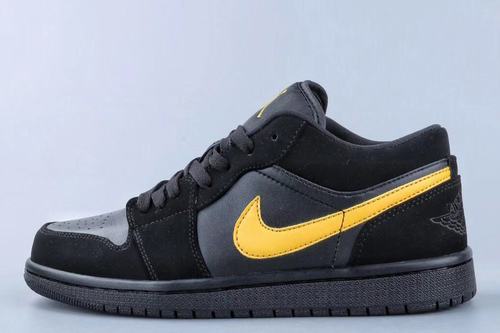 Air Jordan 1(1) Low SB Black Yellow