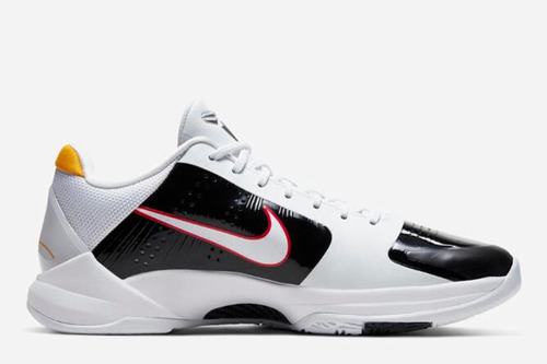Kobe V(5) Protro Bruce Lee White Black