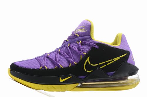 LeBron 17 Low Purple Black Yellow-015