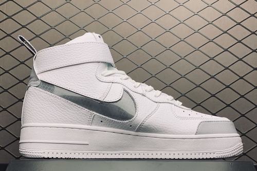 Air Force One High Grey White-070