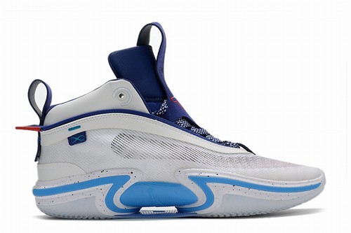 Air Jordan XXXVI(36) White Blue Navy