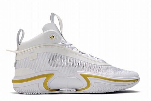 Air Jordan XXXVI(36) White Gold
