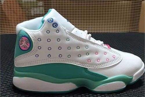Air Jordan XIII(13) Aurora Green Kids