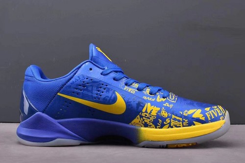 Zoom Kobe V(5) Proyro Blue Yellow