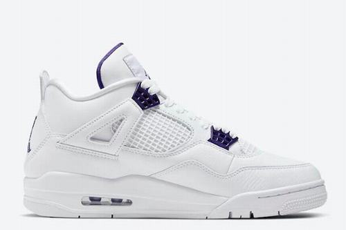 Retro Air Jordan IV(4) Purple Metallic