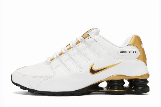 Shox NZ White Gold Black
