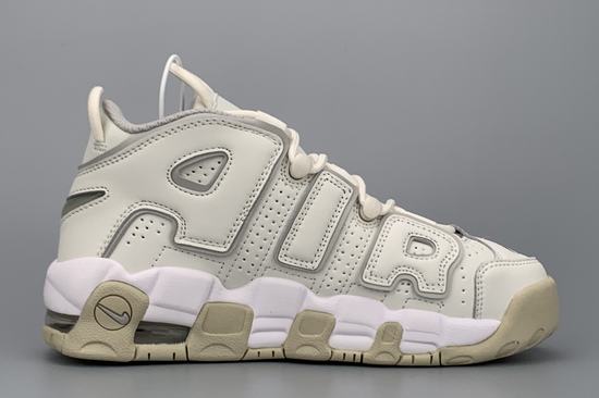 Air More Uptempo Sand White