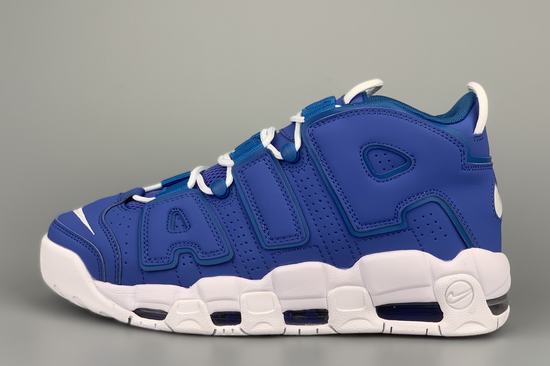 Air More Uptempo Blue White Women