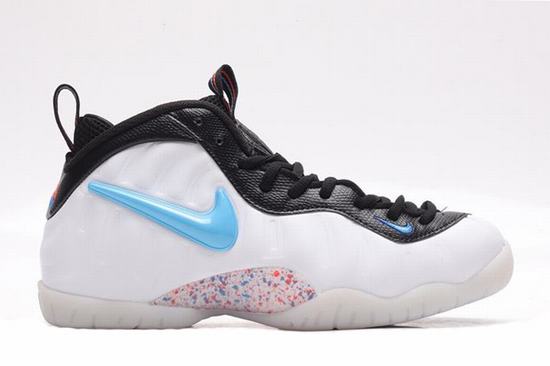 Air Foamposite Pro White Jade Black