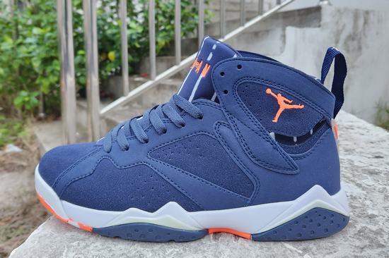 Air Jordan VII(7) Navy Orange Women