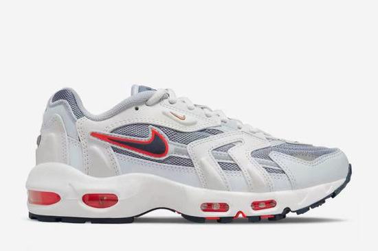 Air Max 96 II White Silver Red Women