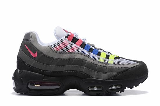 Air Max 95 Black Grey Blue Pink Green