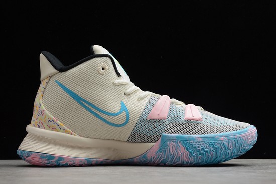Kyrie Irving 7 EP White Pink Blue