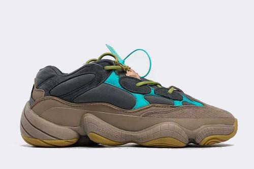 Yeezy Boost 500 Khaki Black Green Women