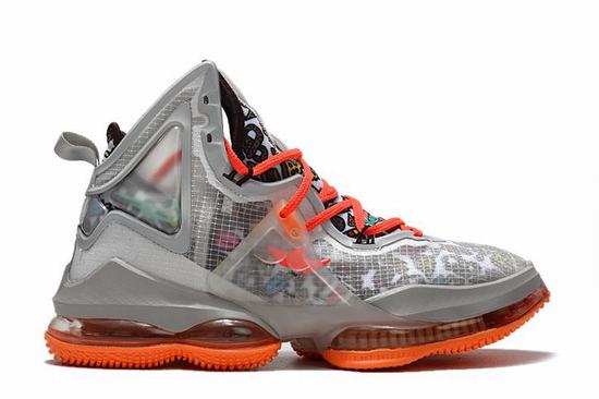 Zoom LeBron XIX(19) Grey Orange