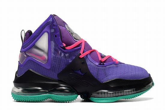 Zoom LeBron XIX(19) Purple Black Green