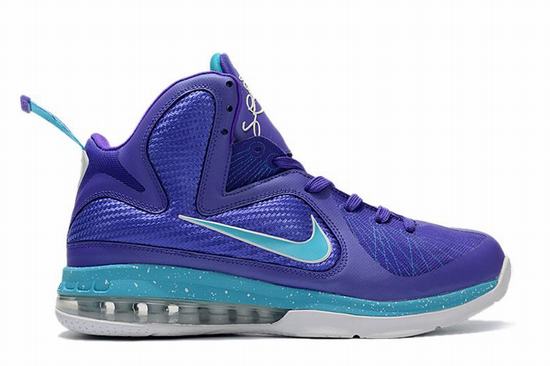 Zoom LeBron IX(9) Purple Blue