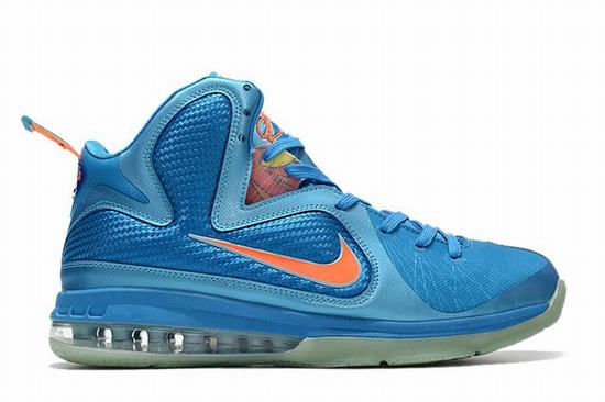 Zoom LeBron IX(9) Blue Orange