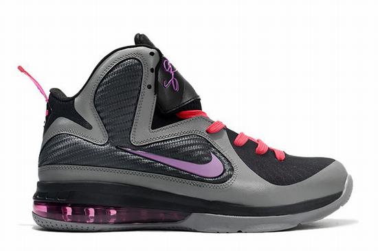 Zoom LeBron IX(9) Grey Black Purple